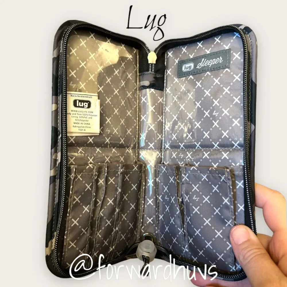 Lug Camouflage Sleeper Case with Wristlet Strap